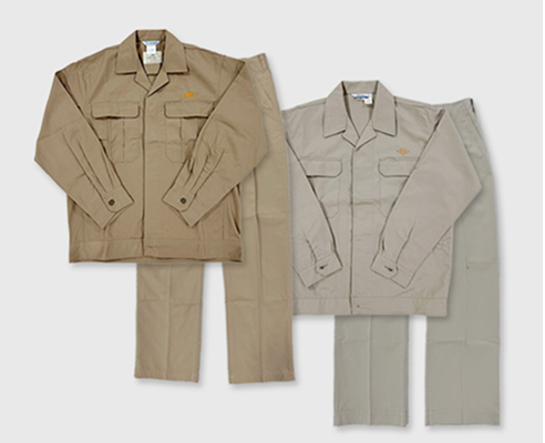 2024年まで使用された作業服